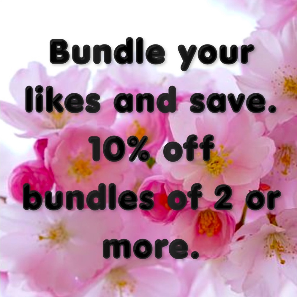 🌺BUNDLE YOUR LIKES AND SAVE 🌺